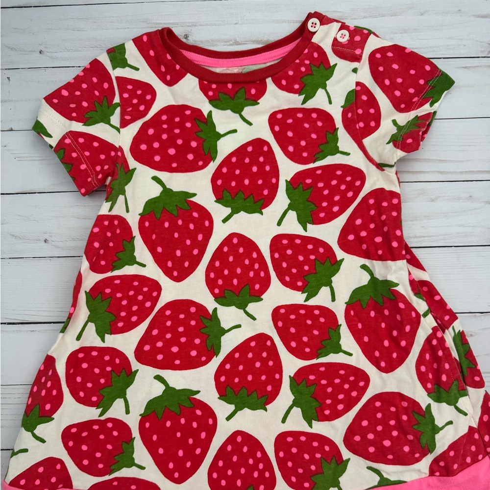 Mini Boden Strawberry Dress
